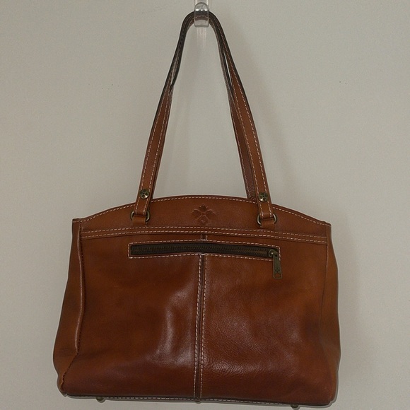 Patricia Nash Brown Leather Shoulder Bag Tote Purse Excellent condition Roomy - Picture 14 of 14